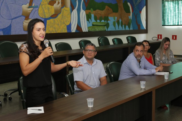 O Forum contou com a presena dos secretrios municipais de Sade de Cceres, Diamantino e Tangar da Serra
