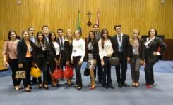 Alunos da Unemat em visita tcnica ao Congresso Nacional