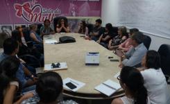 O Esqualos recebeu representantes da Organiza��o Pan-Americana de Sa�de e do Minist�rio da Sa�de nos dias 3 e 4 de maio