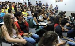 Dentre as aes que a Pr-Reitoria de Assuntos Estudantis j desenvolveu, est a Recepo aos Calouros