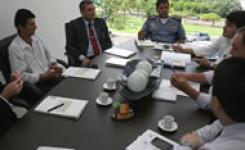 Comit reunido em Cuiab. Foto: Secom.