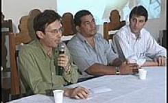 Secetario Estadual de Fazenda Waldir J�lio Teis e Almir Arantes, Vice - reitor da Unemat.